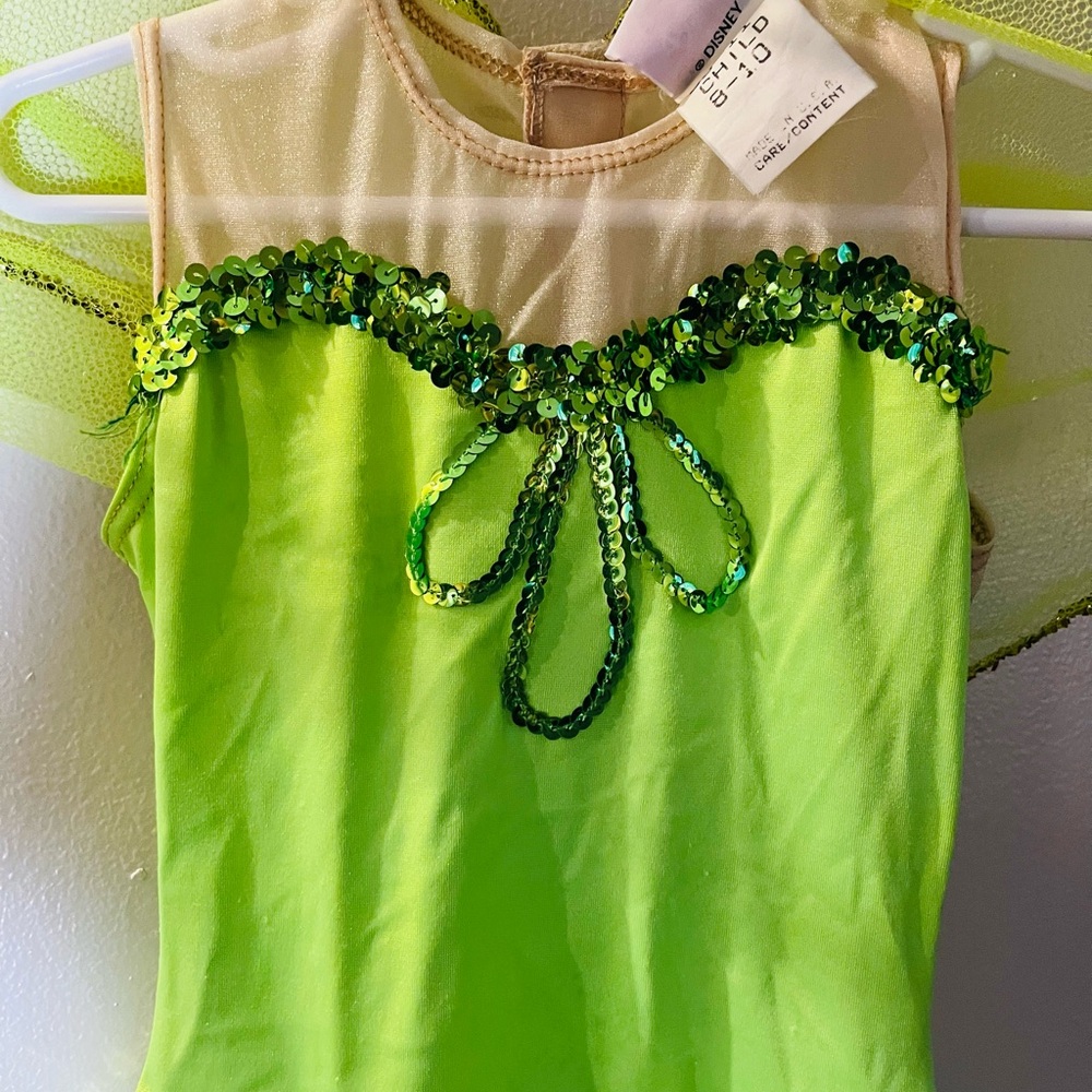 Vintage tinker bell Halloween costume for kids size 8-10 - Picture 4 of 9